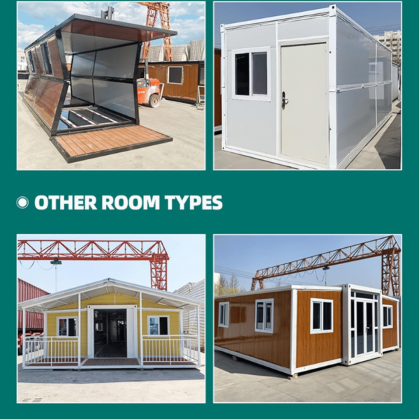 20ft Portable Expandable Foldable Container House - Customizable Modular Space Solution - Image 2